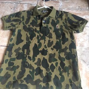 BAPE POLO SHIRT